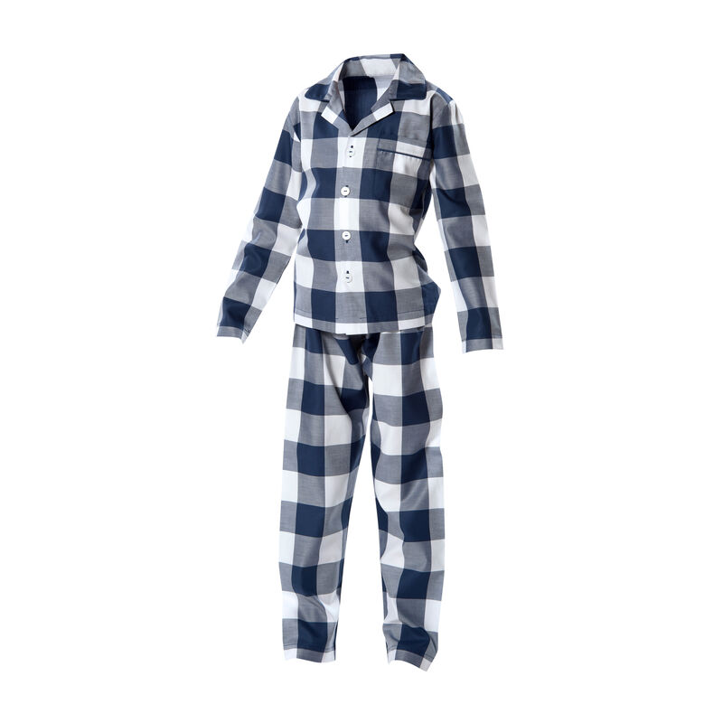 Blue-Check pyjamas image number 0