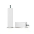 Fyrkantsben i björk, White image number 0