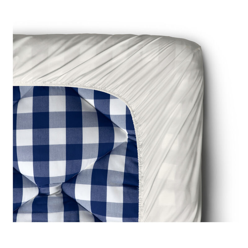 Pure White Fitted Sheet, 8 cm