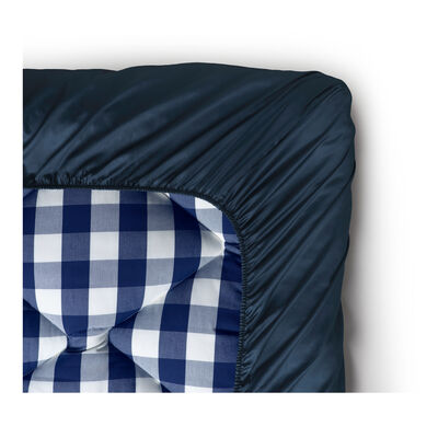 Sleepnight drap-housse bleu flanelle (coin 25 cm) LP517388